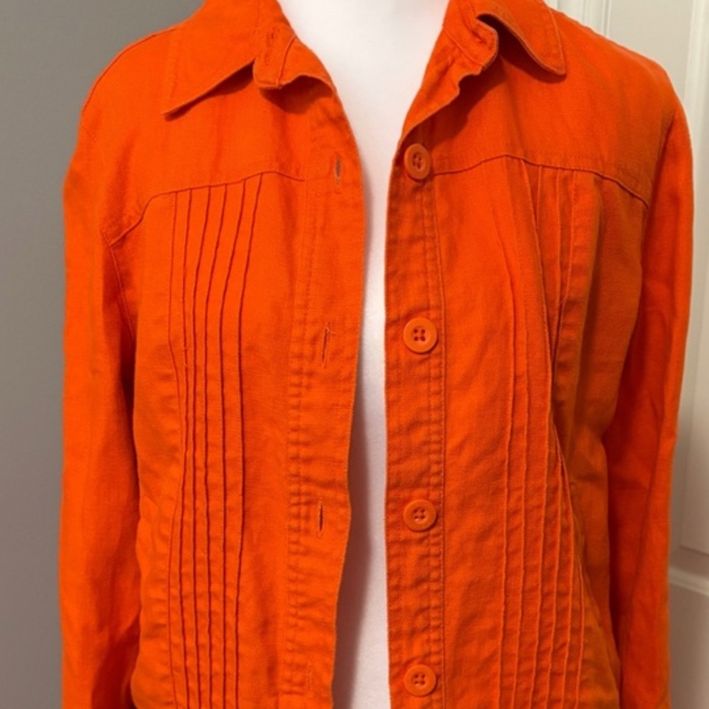 Linen Jacket and Skirt Set - Picture 4 of 10
